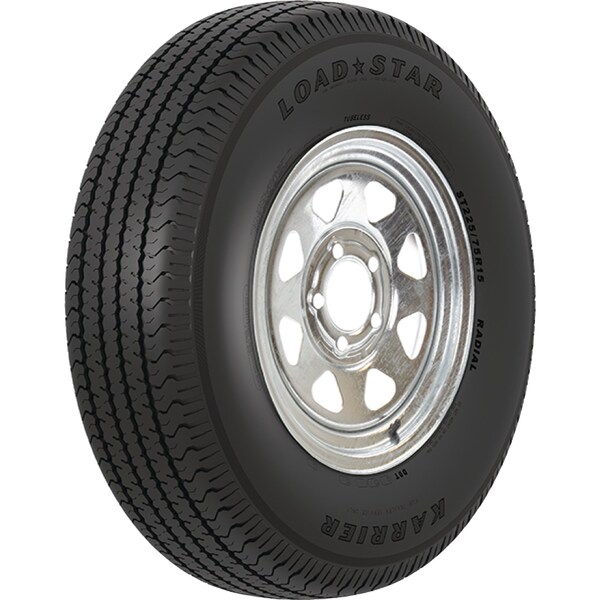Loadstar Tires Loadstar ST Radial Tire and Wheel (Rim) Assembly
